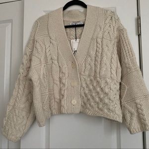Zara Chunky Knit Cardigan